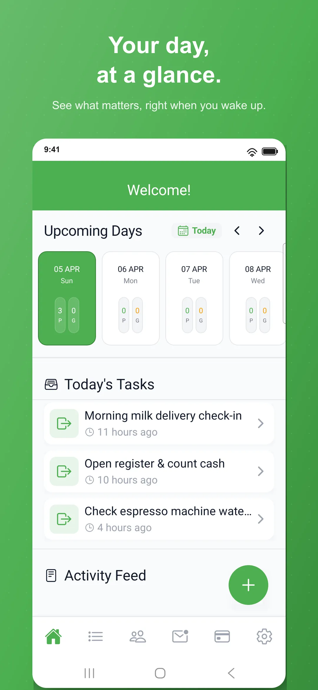 Taskative Android app